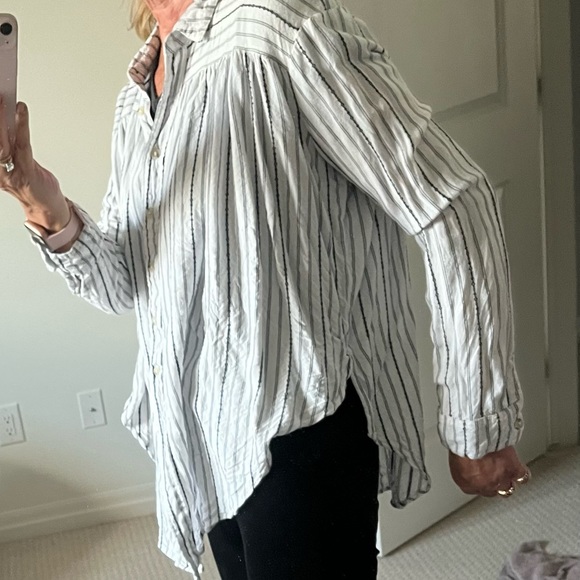 Ladies tie shirt - Picture 3 of 8